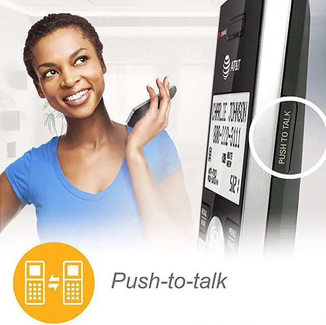 Alt view image 4 of 5 - TL86003 Accessory Cordless Handset SilverBlack | Requires TL86103 to Operate