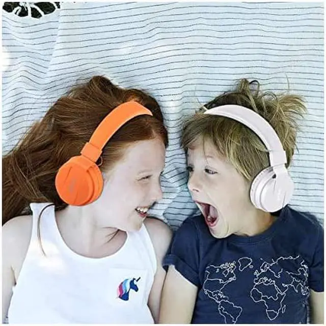 Alt view image 7 of 7 - Kids Headphones,  Lightweight Stereo Wired Children's Headsets for Kids Adults Adjustable Headband Toddler Headset for Smartphones Computer Pad Earphones