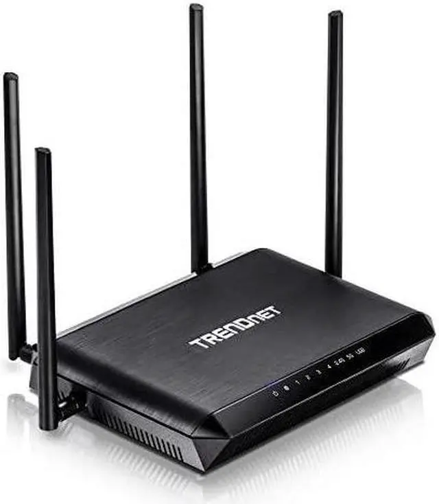 Main image of AC2600 MUMIMO Wireless Gigabit Router TEW827DRU Increase WiFi Performance WiFi Guest Network GamingInternetHome Router Beamforming 4K streaming Quad Stream Dual Band RouterBlack