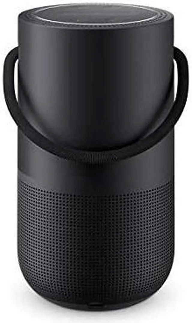Alt view image 3 of 6 - Portable Smart Speaker — Wireless Bluetooth Speaker with Alexa Voice Control Built-In, Black