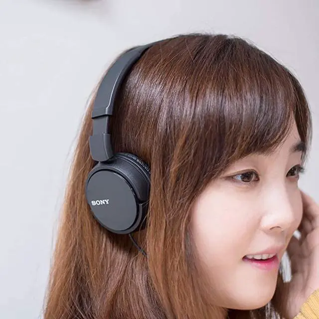 Alt view image 5 of 5 - MDRZX110BLK ZX Series Stereo Headphones Black