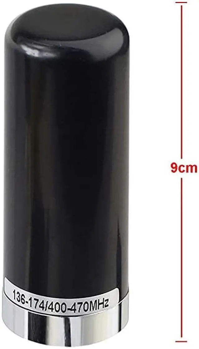 Alt view image 5 of 7 - Vehicle Ham Radio Mobile Radio Antenna VHF UHF 136174MHz 400470MHz Car Truck Amateur Radio Two Way Radio Low Profile Antenna with Lip Mount Fixed Bracket PL259 Male 5m 165 feet RG58 Cable