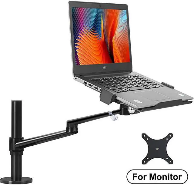 Main image of LaptopNotebookProjector Mount Stand Height Adjustable Single Arm Mount Support 1217 inch LaptopNotebookTablet Free Removable VESA 75X75 and 100X100 for Monitor 1732 inch