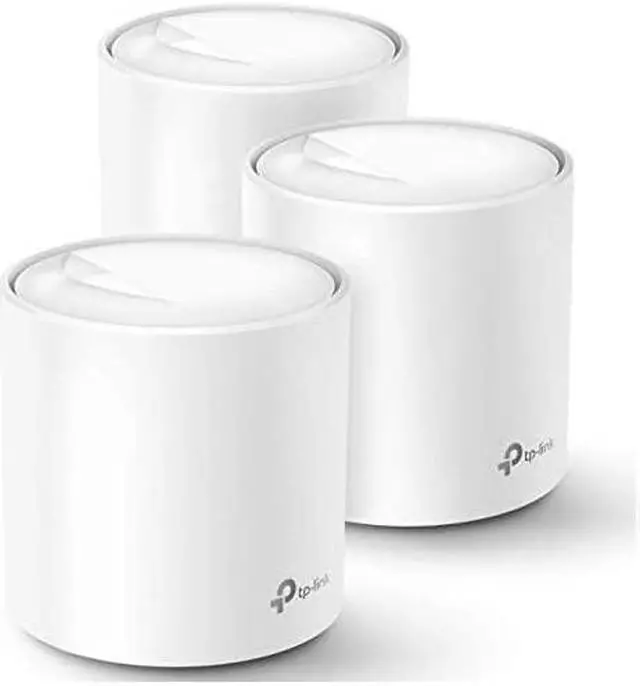 Main image of Deco WiFi 6 Mesh WiFi SystemDeco X20 Covers up to 5800 SqFt AX1800 WiFi 6 Replaces WiFi Routers and WiFi Extenders Parental Control Works with Alexa 3Pack