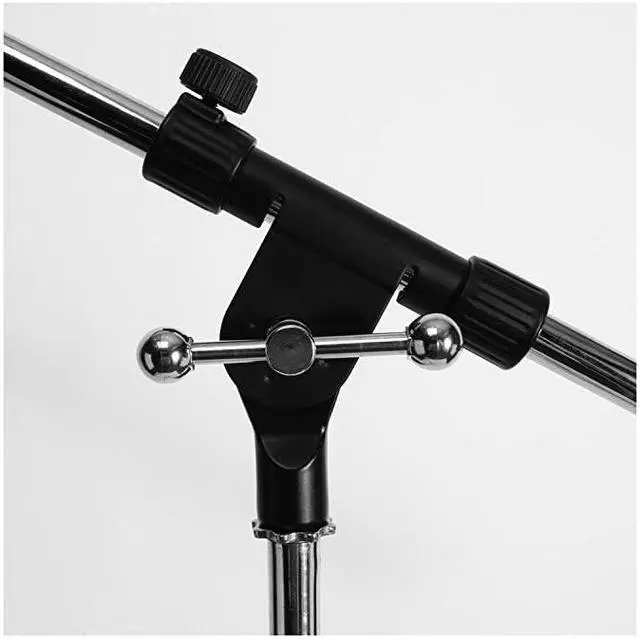 Alt view image 5 of 5 - MS7701C Tripod Microphone Boom Stand Chrome