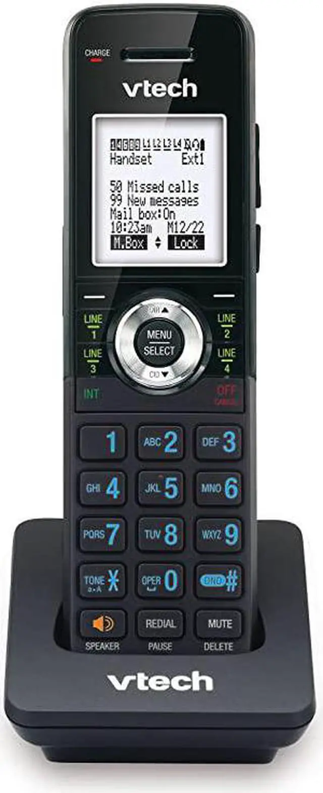 Alt view image 4 of 5 - AM18047  Accessory Handset for  AM18447 Small Business System