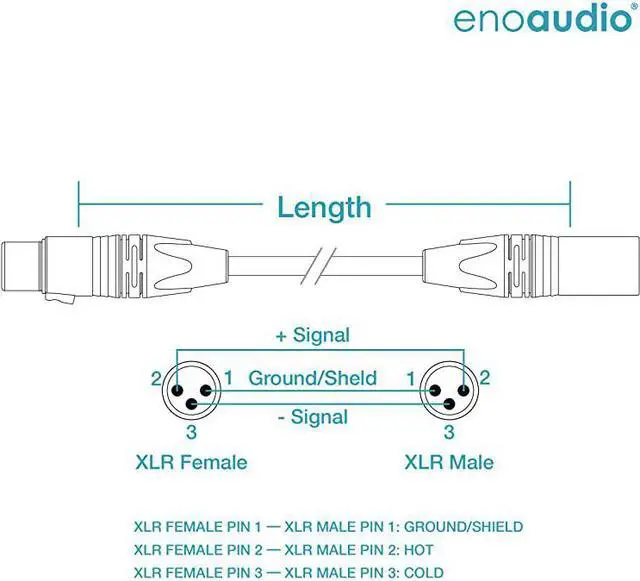 Alt view image 2 of 2 - 2534 Quad Pair LR Cable | Neutrik XLR Female XLR Male | HiFi 984 ft 30 m