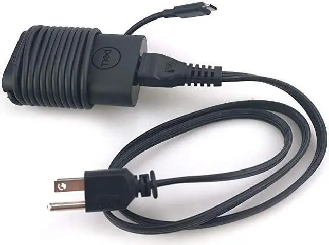 Alt view image 4 of 5 - Dell Laptop Charger 45W watt USB Type C USBC AC Power Adapter Include Power Cord for Dell XPS 13 9365 9370 9380Latitude 7275 7370 5175 5285 52902in1 73902in1LA45NM1500HDCY5