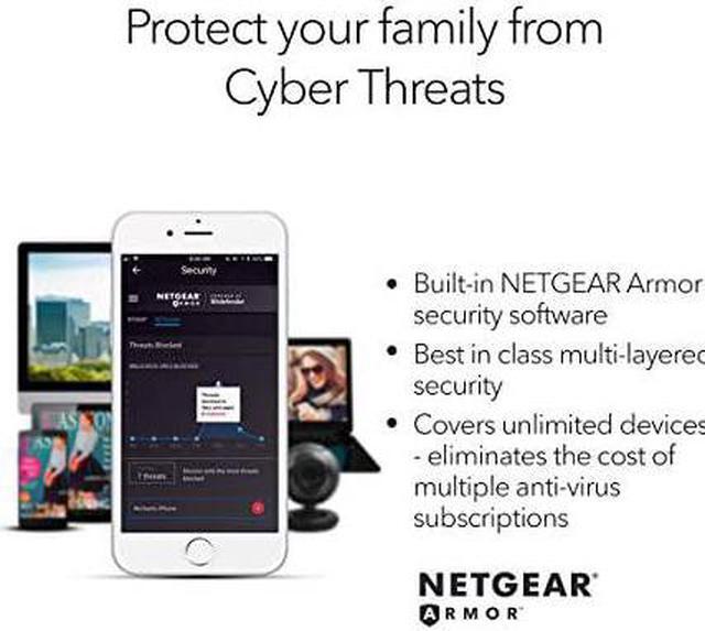 Alt view image 7 of 7 - Nighthawk 4Stream AX4 Wifi 6 Router RAX40 AX3000 Wireless Speed Up to 3 Gbps | 1500 Sq Ft Coverage