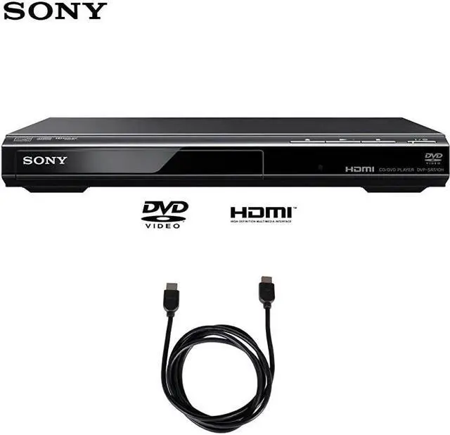 Main image of DVPSR510H DVD Player with Deco Gear 6ft High Speed HDMI Cable