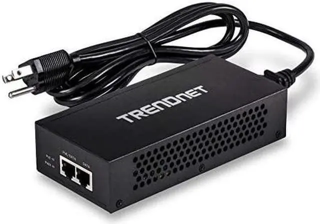 Alt view image 6 of 7 - Gigabit Ultra PoE+ Injector TPE117GI Supplies PoE 154WPoE+ 30W or Ultra PoE 60W Network a PoE device Up to 100m 328 ft Supports IEEE 8023af802atUltra PoE Plug Play Black