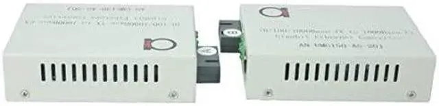 Alt view image 4 of 7 - Mode SC WDM Fiber BiDi Gigabit Media Converter Builtin Fiber Module 20km 1242 Miles to UTP Cat5e Cat6 10 100 1000 RJ45 Auto Sensing Gigabit or Fast Ethernet Speed 1 Pair