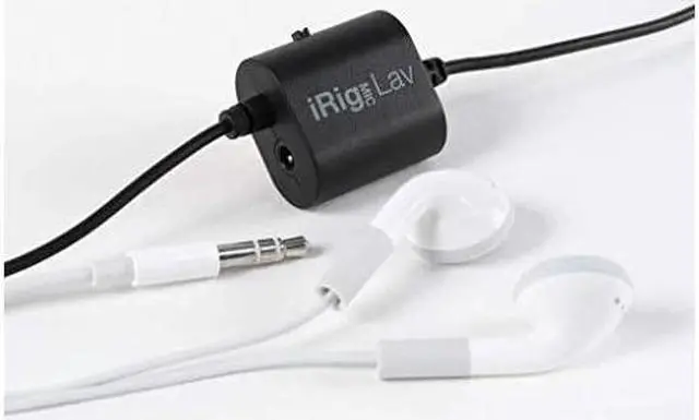 Alt view image 3 of 7 - iRig Mic Lav compact lavalier microphone for smartphones and tablets