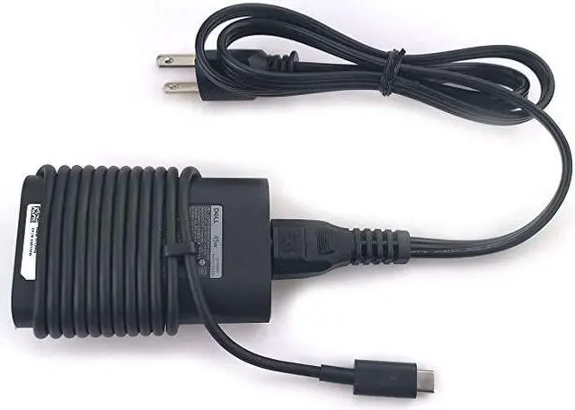 Alt view image 5 of 5 - Dell Laptop Charger 45W watt USB Type C USBC AC Power Adapter Include Power Cord for Dell XPS 13 9365 9370 9380Latitude 7275 7370 5175 5285 52902in1 73902in1LA45NM1500HDCY5