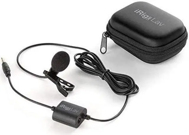 Alt view image 2 of 7 - iRig Mic Lav compact lavalier microphone for smartphones and tablets