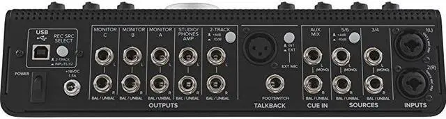 Alt view image 6 of 7 - Big Knob Series, 4x3 Studio Monitor Controller 192kHz USB I/O (BIG KNOB STUDIO PLUS)