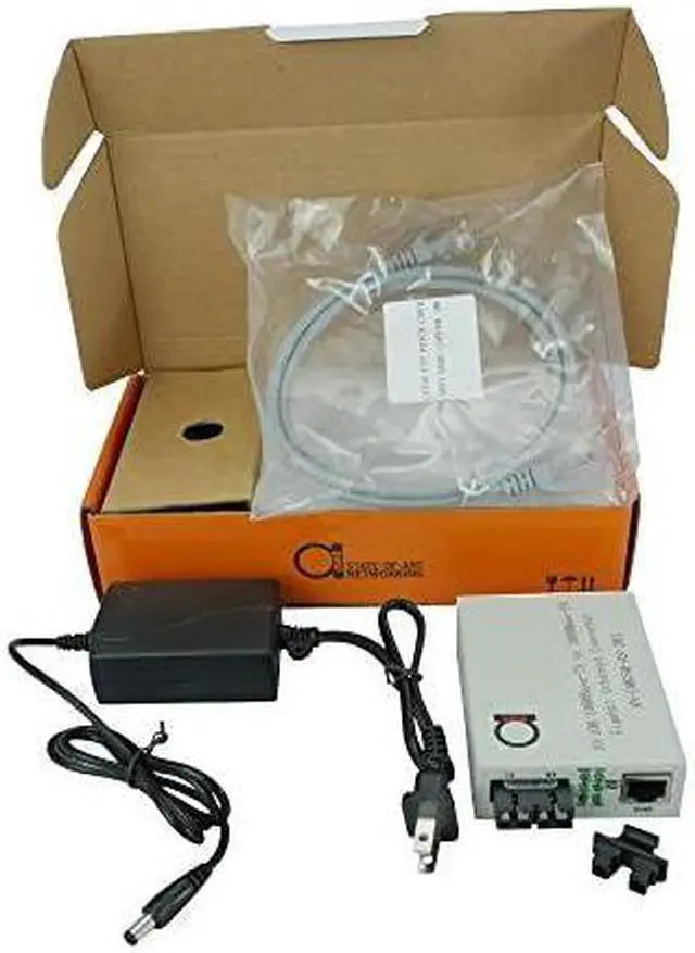 Alt view image 6 of 7 - Mode Gigabit Fiber Media Converter BuiltIn Fiber Module 20 km 1242 miles SC to UTP Cat5e Cat6 101001000 RJ45 Auto Sensing Gigabit or Fast Ethernet Speed Jumbo Frame LLF Support