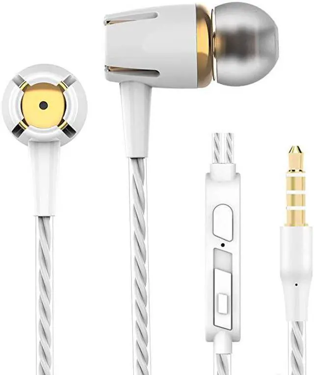 Alt view image 4 of 7 - Headphones Earphones Earbuds Earphones Noise Islating High Definition Stereo for Samsung iPhoneiPad iPod and Mp3 Players Mixed Color 4 Pairs