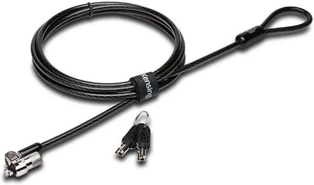 Main image of Cable Lock for HP Laptops Lenovo Asus Acer Other Devices NEW Smaller Stronger Pivoting Lock head K65035AM