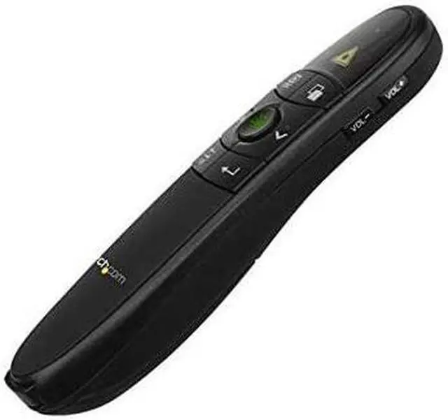 Alt view image 2 of 5 - com Wireless Presentation Remote with Green Laser Pointer 90 ft 27 m USB Presentation Clicker for Mac and Windows PRESREMOTEG