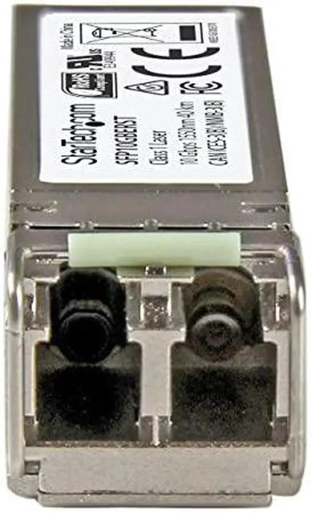 Alt view image 3 of 4 - com MSA Uncoded Compatible SFP+ Module - 10GBASE-ER - 10GbE Single Mode Fiber (SMF) Optic Transceiver - 10GE Gigabit Ethernet SFP+ - LC 40km - 1550nm - DDM (SFP10GBERST)