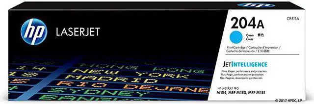 Main image of 204A | CF511A | Toner Cartridge | Cyan