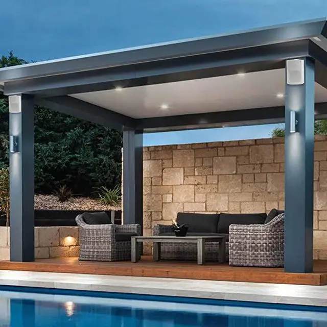 Alt view image 6 of 6 - 4 Inches Indoor Outdoor Speakers Waterproof Patio Deck Wall Mount Speakers