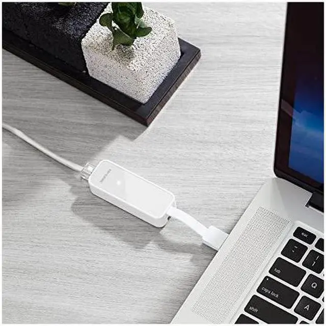 Alt view image 6 of 7 - USB to Ethernet Adapter Foldable USB 3 0 to 10 100 1000 Gigabit Ethernet LAN Network Adapter Support Windows 10 8 1 8 7 Vista XP for Desktop Laptop Apple MacBook Linux and More Ue300 TL UE300