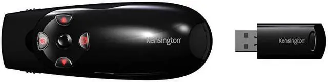 Alt view image 5 of 6 - Expert Wireless Presenter with Red Laser Pointer and Cursor Control K72425AM