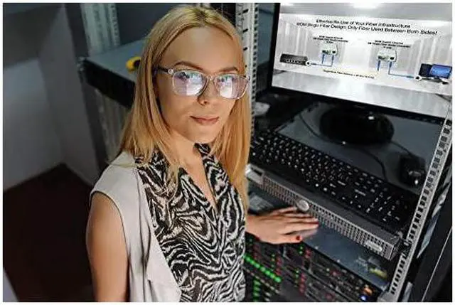 Alt view image 7 of 7 - Mode SC WDM Fiber BiDi Gigabit Media Converter Builtin Fiber Module 20km 1242 Miles to UTP Cat5e Cat6 10 100 1000 RJ45 Auto Sensing Gigabit or Fast Ethernet Speed 1 Pair