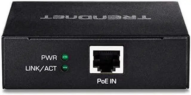 Alt view image 5 of 5 - Gigabit PoE+ RepeaterAmplifier TPEE100 1 x Gigabit PoE+ In Port 1 x Gigabit PoE Out Port Extends 100m for Total Distance Up to 200m 656 ft Supports PoE 154W PoE+ 30W Black