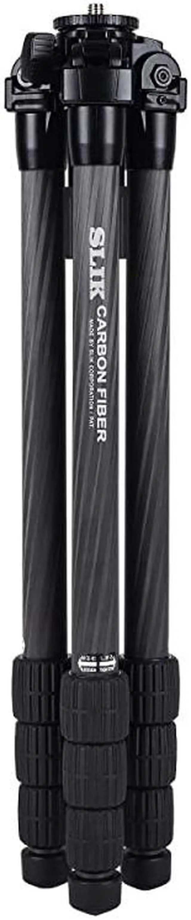 Alt view image 2 of 7 - Pro CF734 Carbon Fiber Tripod Black 615925