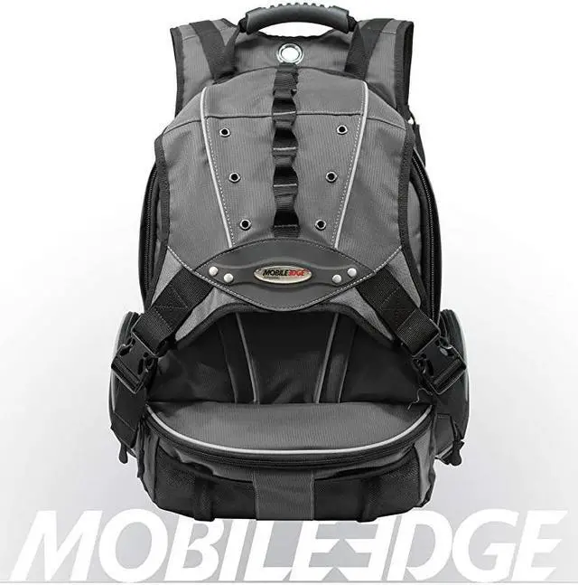 Graphite Series Premium Laptop Backpack 16 Inch PC and 17 Inch Mac CoolMesh  Ventilated Back Panel for Superior Comfort Premium Exterior Material  Graphite for Men Women Business Students MEGBPP - Newegg.com