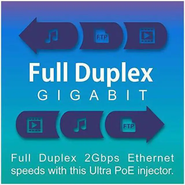 Alt view image 2 of 7 - Gigabit Ultra PoE+ Injector TPE117GI Supplies PoE 154WPoE+ 30W or Ultra PoE 60W Network a PoE device Up to 100m 328 ft Supports IEEE 8023af802atUltra PoE Plug Play Black