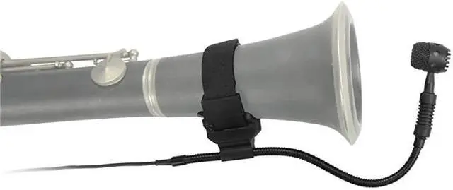 Alt view image 4 of 7 - Clip On Instrument Condenser Microphone + Universal Clip for Clarinet