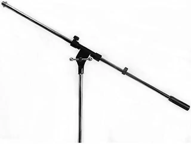 Alt view image 2 of 5 - MS7701C Tripod Microphone Boom Stand Chrome