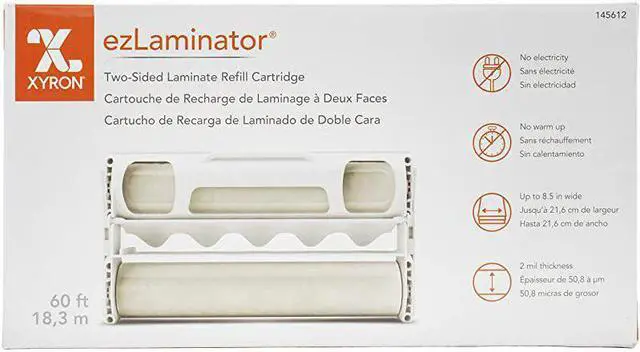 Main image of ACCO BRANDS  Two Sided Laminate Refill for ezLaminator 9 x 60 Refill Cartridge 145612