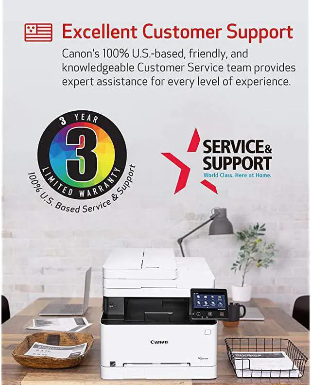Alt view image 7 of 7 - Color Image CLASS MF644Cdw All in One Wireless Mobile Ready Duplex Laser Printer