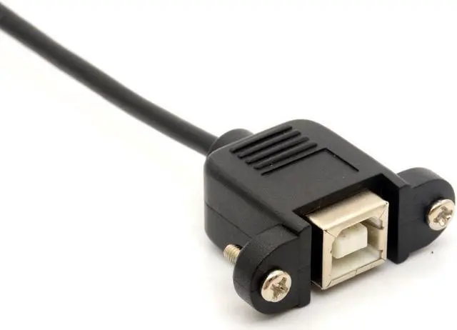 Alt view image 2 of 4 - Printer Extension Cable USB 2.0 B Adapter Male to Female Connections(0.5m)