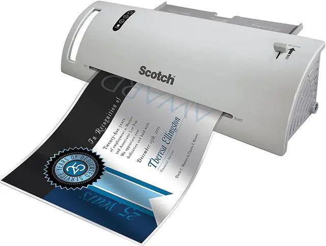 Alt view image 2 of 3 - Scotch Thermal Laminating Pouches, 8.9 x 11.4 -Inches, 3 mil thick, 100-Pack (TP3854-100)