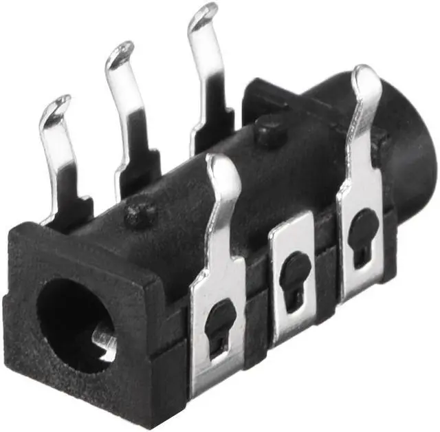 Alt view image 3 of 4 - 3.5 mm Audio Jack Connector PCB Mount Female Socket 5 Pin PJ-313 20pcs