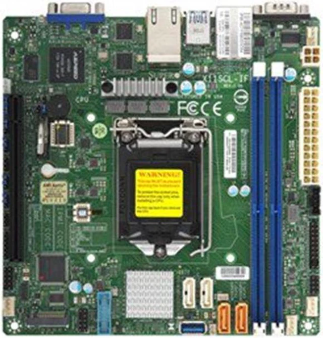 Main image of Supermicro MBD-X11SCL-IF-B Mini ITX Motherboard Socket