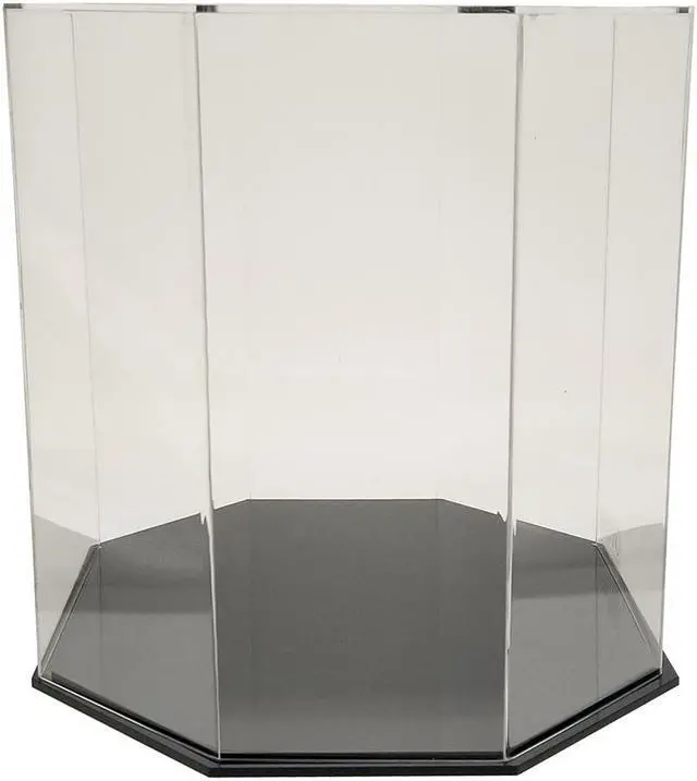 Alt view image 4 of 7 - OnDisplay Deluxe UV-Protected Standard Football/Baseball Helmet Display Case