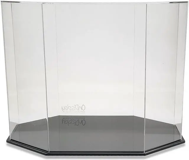 Alt view image 3 of 7 - OnDisplay Deluxe UV-Protected Standard Football/Baseball Helmet Display Case