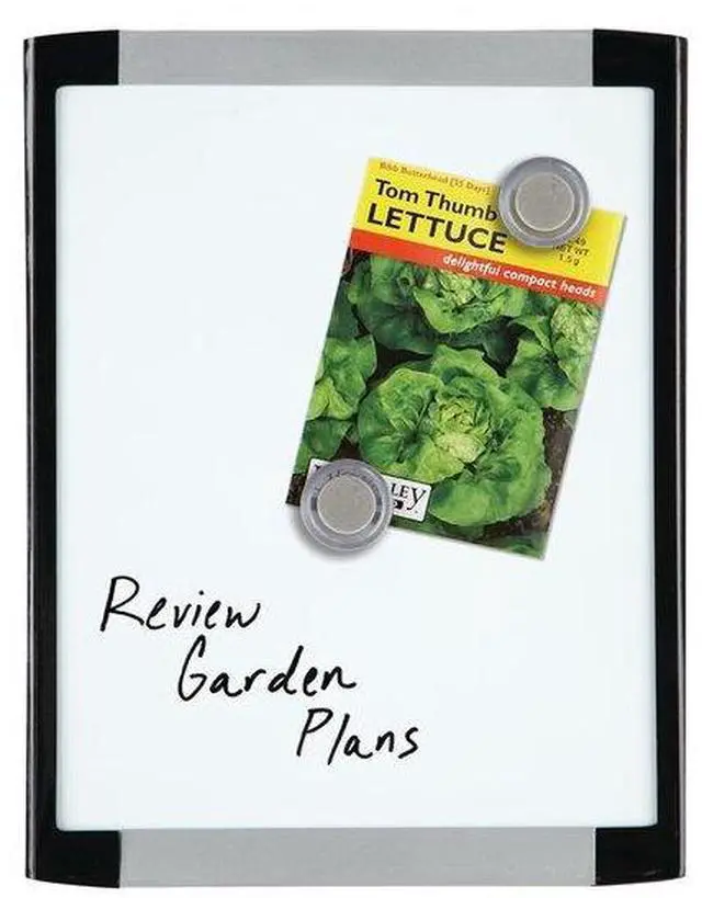 Alt view image 9 of 12 - ACCO MHOW8511 Quartet Dry Erase Board 11" Width x 8.50" Height - White Stainless Steel Surface - Plastic Frame - Film - 1 Each