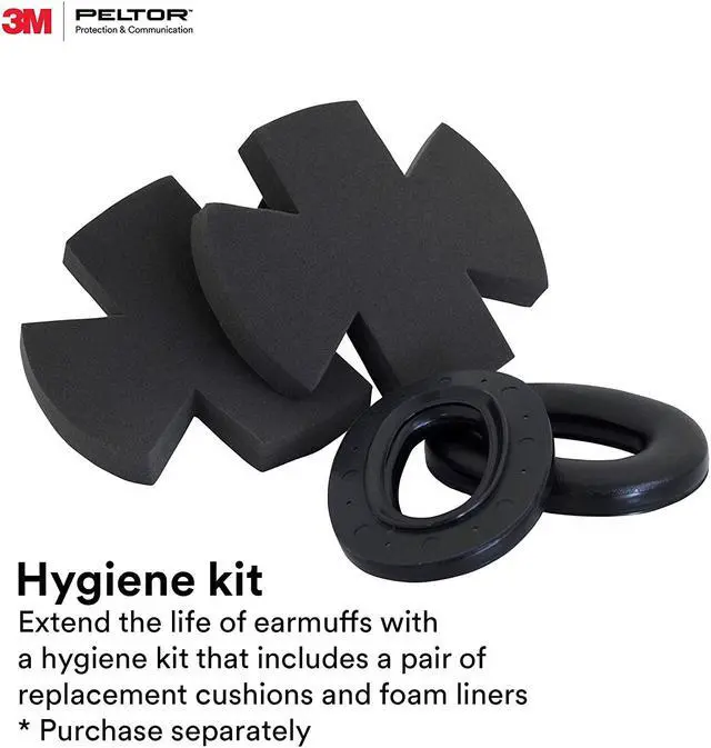 Alt view image 6 of 9 - 3m Peltor Ear Muffs   37274