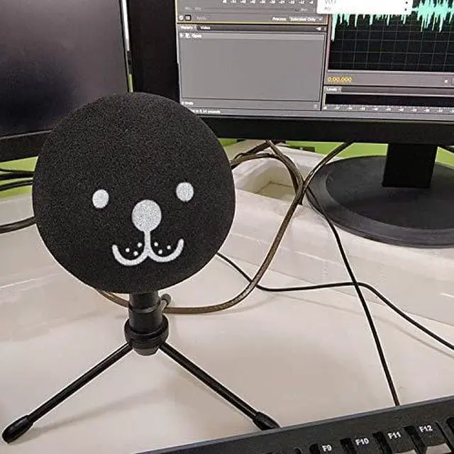 Alt view image 7 of 7 - Blue Snowball Pop Filter Customizing Microphone Windscreen Foam Cover for Improve Blue Snowball iCE Mic Audio Quality Seal