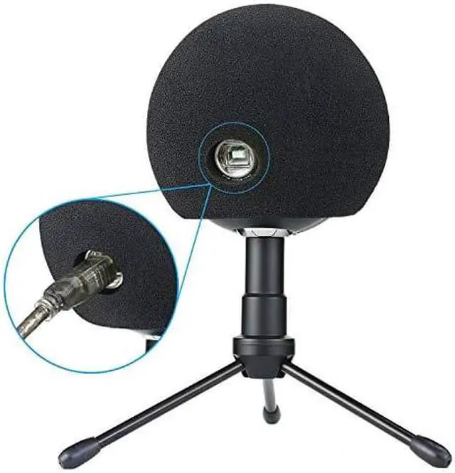 Alt view image 4 of 7 - Blue Snowball Pop Filter Customizing Microphone Windscreen Foam Cover for Improve Blue Snowball iCE Mic Audio Quality Seal