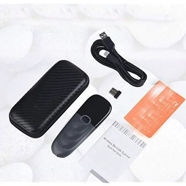 Alt view image 7 of 7 - Nuberopa N3 Mini Wireless Barcode Scanner 1D Compble with Bluetooth Function 24GHz Wireless Wired Connection Portable Barcode Reader Work with Windows Mac Android iOS