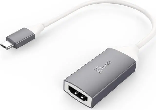 Alt view image 4 of 13 - j5create USB Type-C to 4K HDMI Adapter